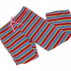 Colorful Striped Victoria’s Secret PINK Pajama Pants